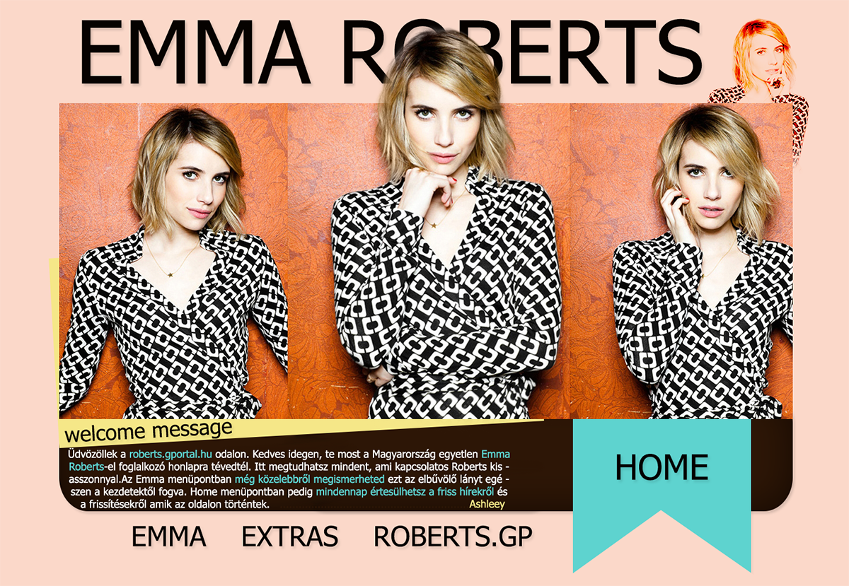 EMMA ROBERTS | roberts.gportal.hu |